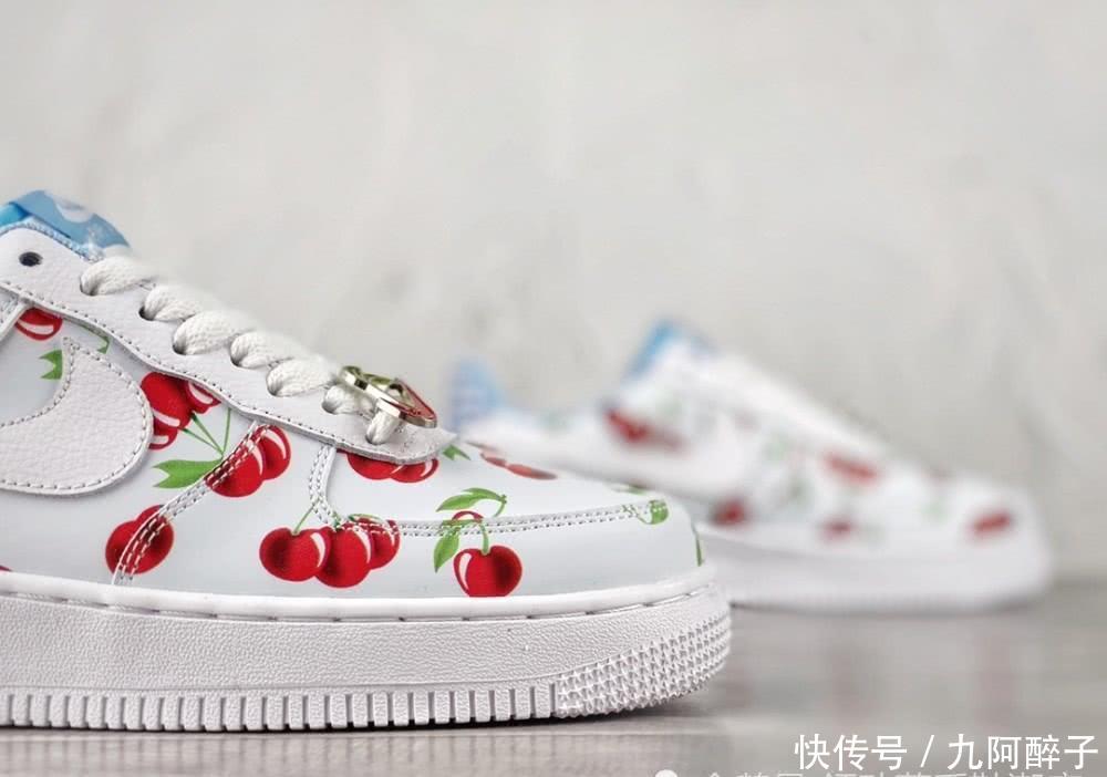 「Nike」糖果色系“樱桃”主题,Nike的这一款清新系鞋子