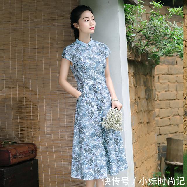  『显气质』好看又好穿的连衣裙，搭配高跟鞋气场全开，搭配平底鞋淑女十足