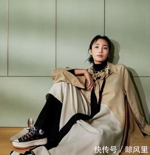 【鞋加层】她是“韩商言”绯闻女友,穿匡威怕撞鞋加层鞋底,没想到潮翻天!