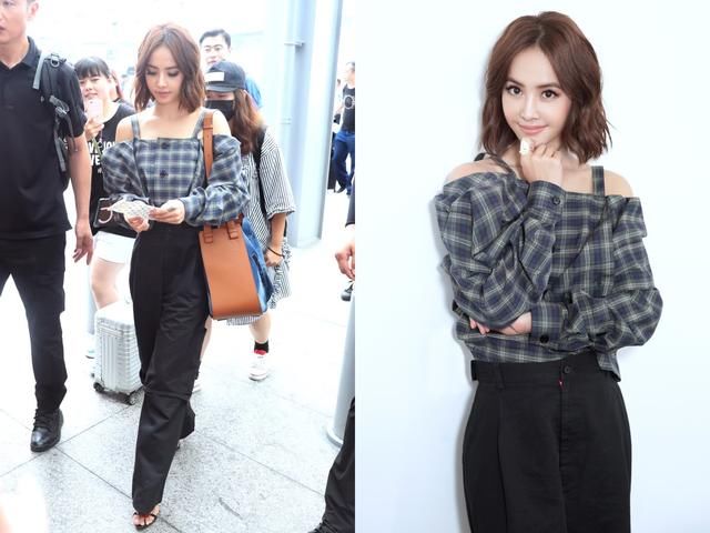 真服了蔡依林！阔腿裤下缝条5分裤，网友：难怪这么显高！