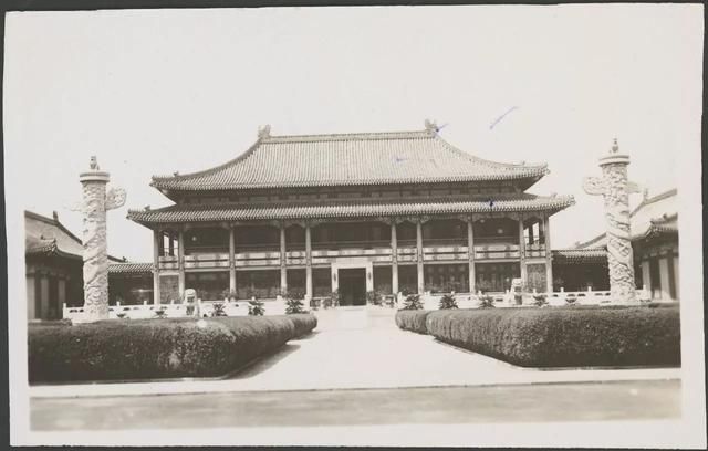 难得一见的三十年代北京中南海风景