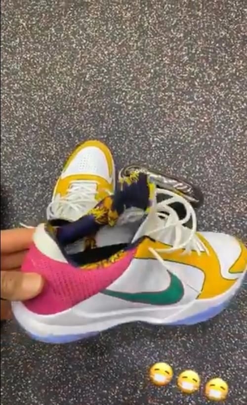 塔克@鞋王塔克又晒狠鞋!这次是前所未见的 Nike Kobe 5