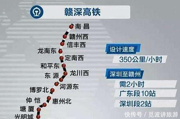 641亿的客运专线入驻广东，沿途这座城市再次崛起