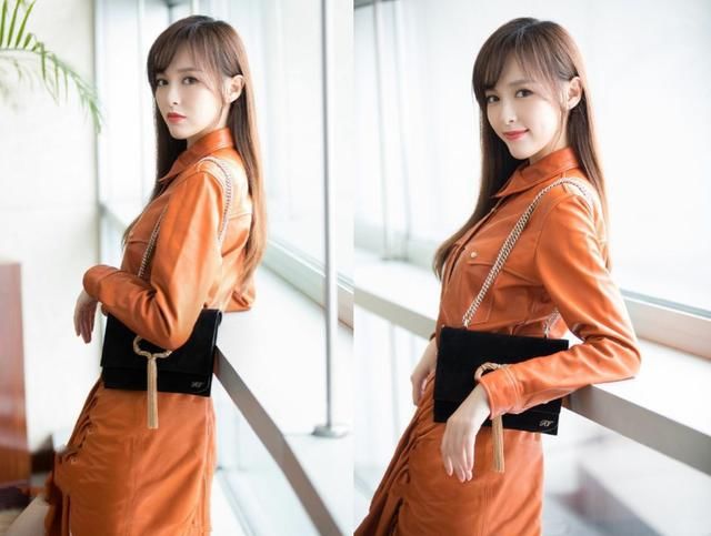 罗晋不管管你媳妇儿吗？裙子穿这么短也敢出门，布料少的可怜！