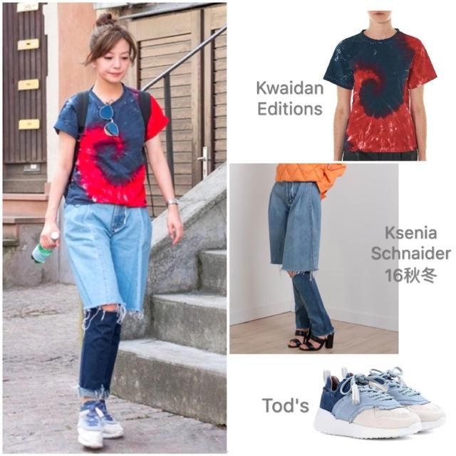 牛仔裤也有假两件？赵薇金晨让你分不清长短都不及谭维维的抢眼