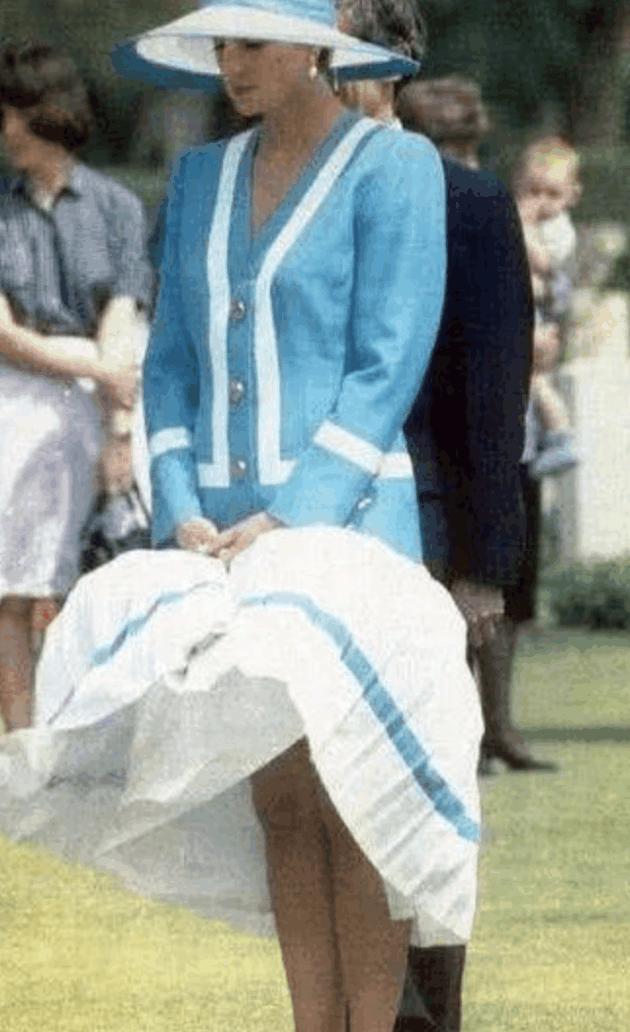 当王妃遇上刮风: 凯特王妃镇静, 戴安娜王妃优雅, 卡米拉让人尴尬