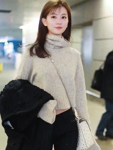  #新款#春季新款针织衫女开衫短款毛衣纯色长袖圆V领修身显瘦小外套上衣