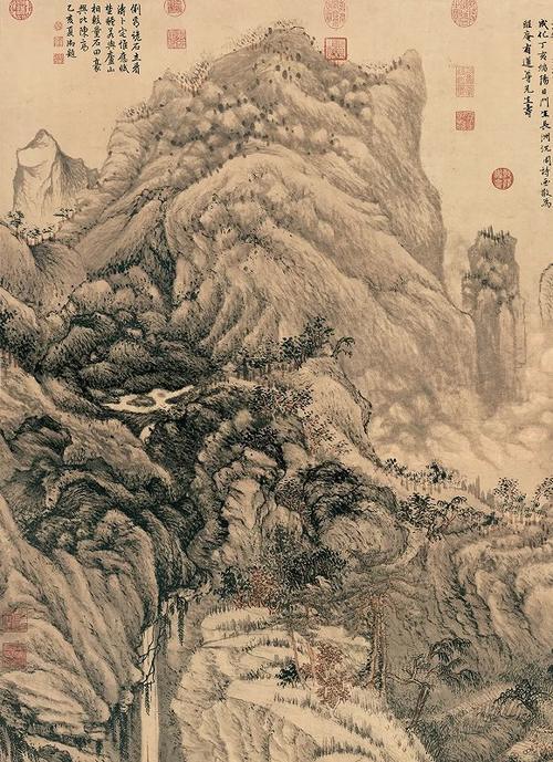 明代沈周41岁时凭借想象创作了一幅经典之作