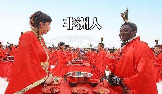  『漂亮』同样是“穿汉服”，中国人漂亮，韩国人卡哇伊，非洲人别有一番风味