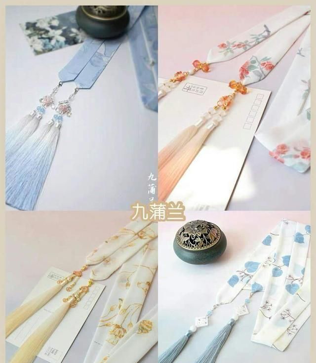  【点睛之笔】汉服发带合集，这是点睛之笔