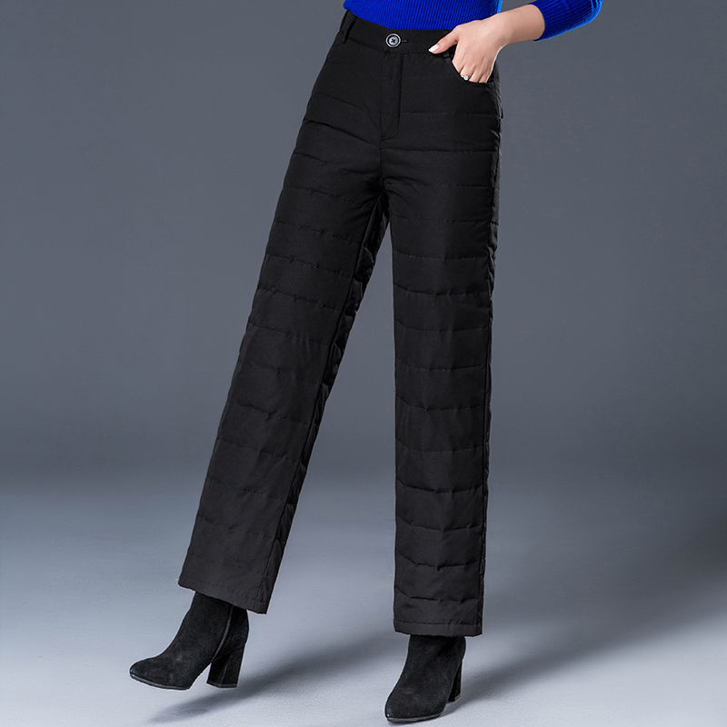 怪不得老婆扔了打底裤，看看新式“羽绒裤”，冬天穿一条超暖和