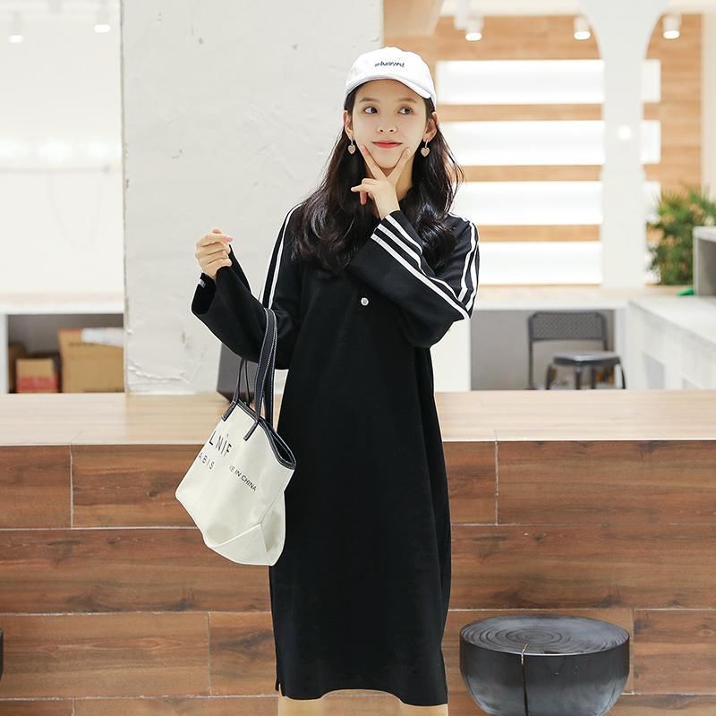 还穿什么牛仔裤!瞧瞧这刚上新的卫衣裙，穿上想不美都难