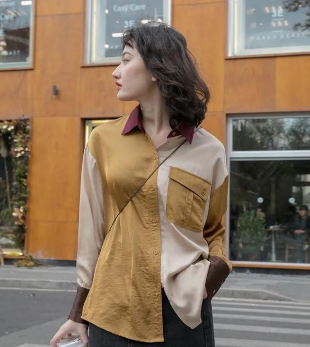 撞色拼接@作为一枚精致的女生,衣橱里需要哪些基础款的时尚单品?