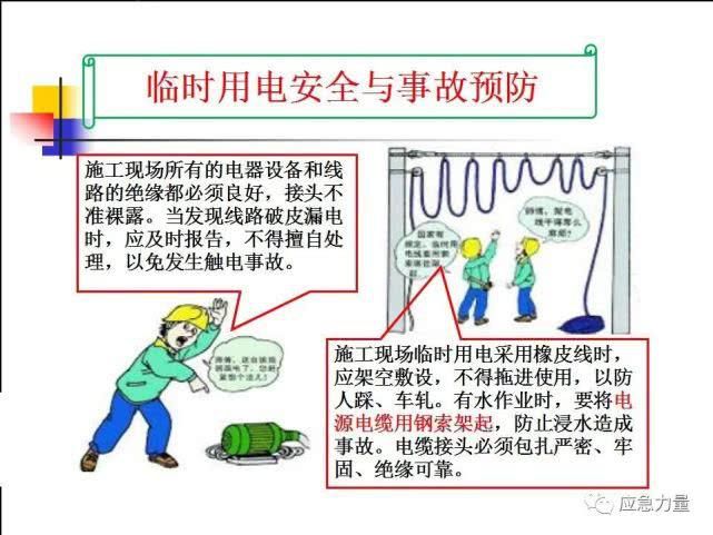  事故|临时用电安全与事故预防（电气安全培训必备）