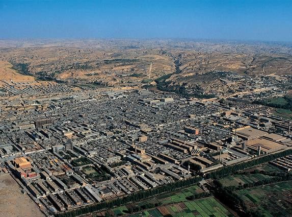 老照片:航拍30年前的中国各城市，看看有没有你的家乡