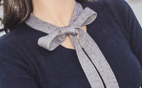 老婆都不买旗袍了，原来今年流行这样的毛衣裙，老婆穿上贼美