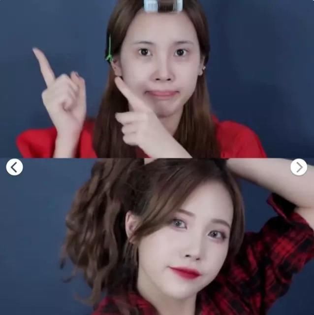 5位美女晒化妆前后照片,最后那个确定是凤姐?网友:不再信网恋!