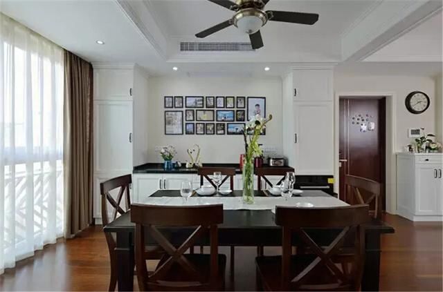 太原一家一装饰首开国风琅樾130平米美式风格