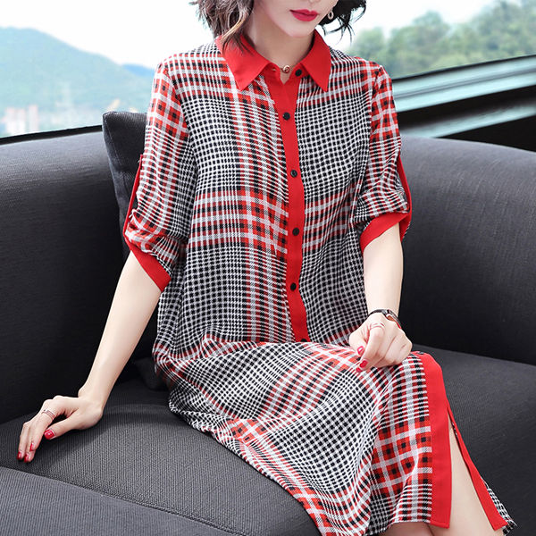 中秋新上了一波中高级“棉麻”秋裙，时尚美嫩，有一件就足够美了