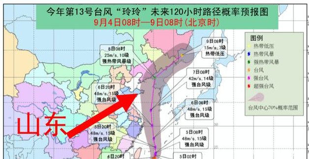  威海@玲玲助力山东半岛！这次雨水不过瘾的，接下来，可能还会来