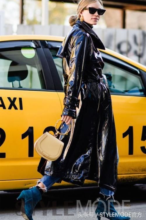 这个秋天，光感漆皮才时髦拉风！