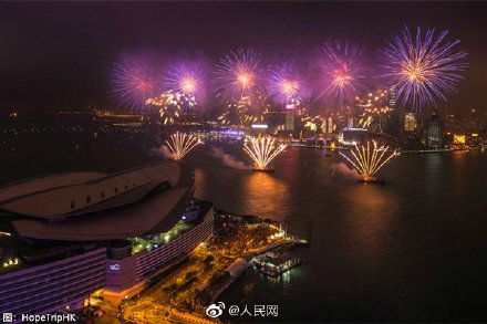  年来■10年来首次！香港取消2020跨年烟花汇演