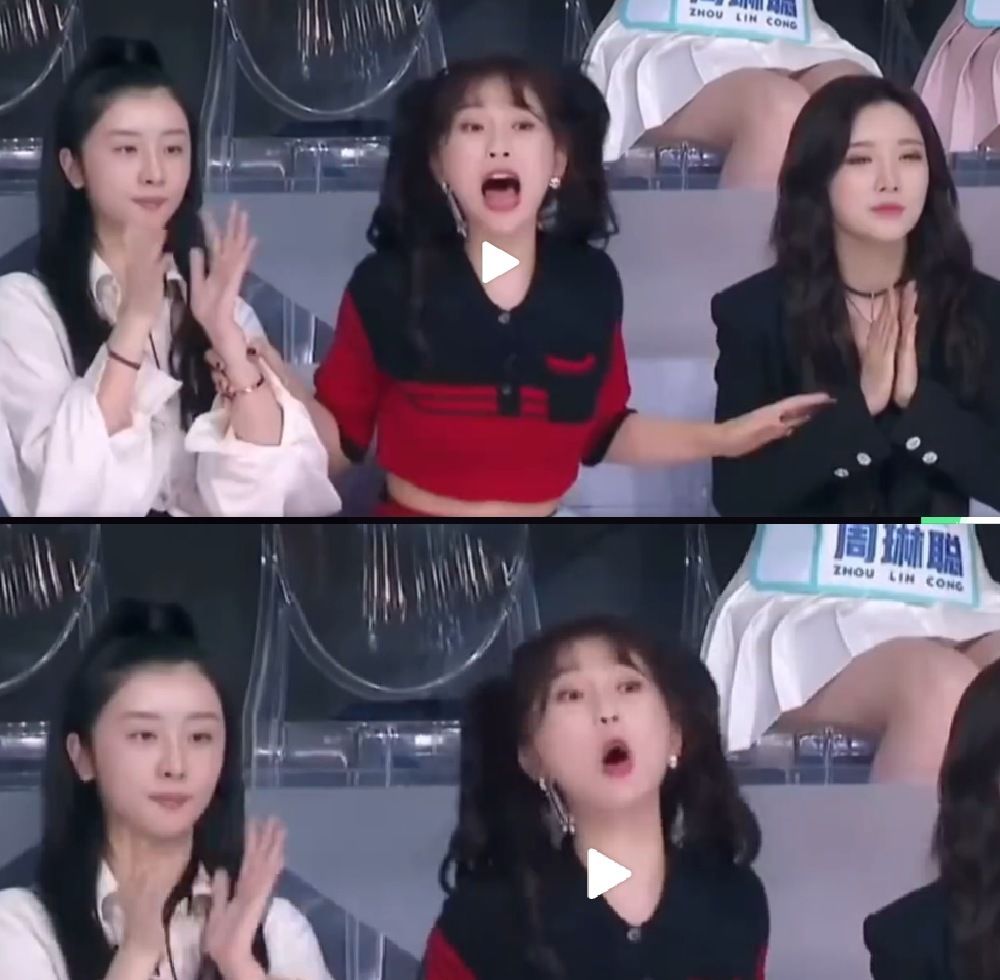  [大不一样]鞠婧祎, 虞书欣撞上同款造型, 都是94后, 状态大不一样