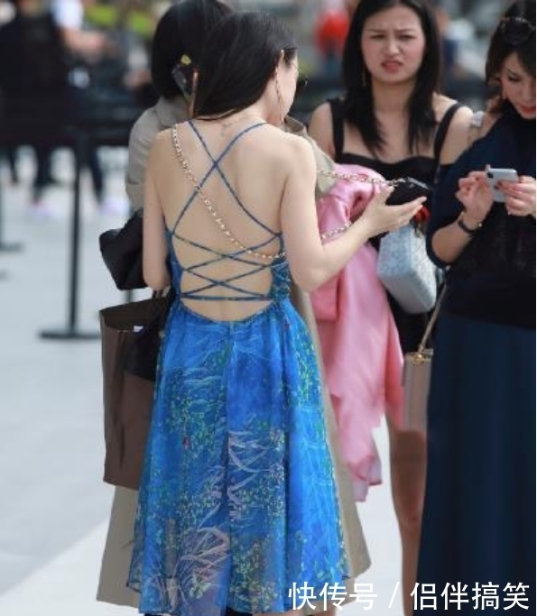  「穿成」美女穿成这样出门，你老公知道不生气吗？