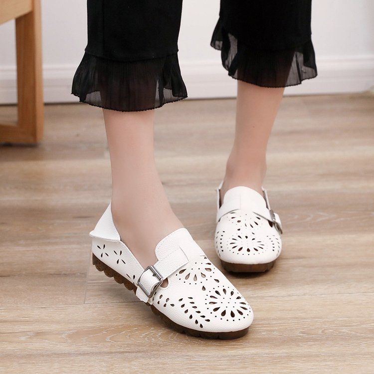 70后老婆看了爱不释手的女鞋，比高跟鞋还好看，显高还优雅动人