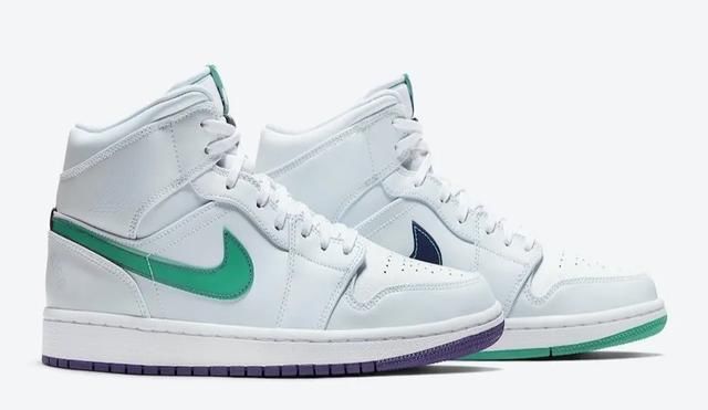  「官网」基佬紫+头顶绿！全新 AJ1 “鸳鸯” 首次泄露，月底登陆官网