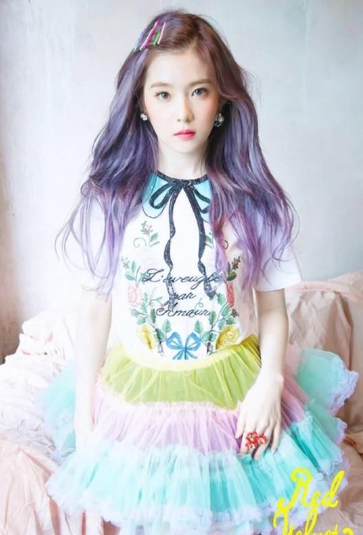  「感觉」南韩女星流行染紫发，玟星的紫发最霸气，看完我都心动了