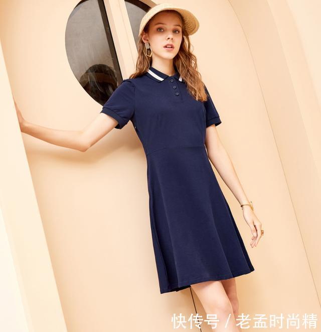 『塑形』穿搭推荐:遮肉塑形,衬衫领连衣裙清爽来袭!