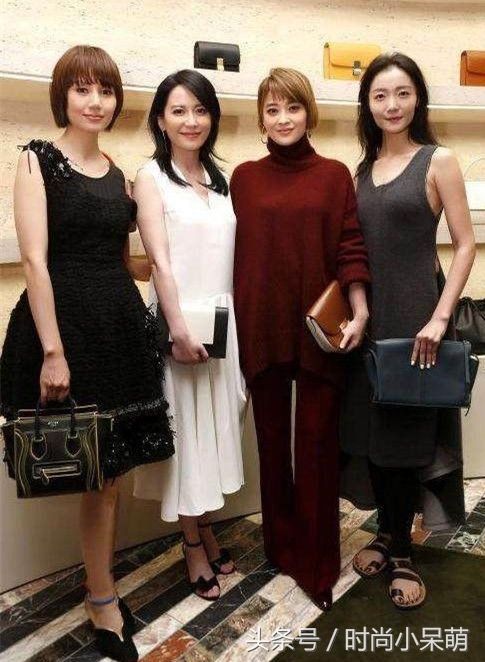 梅婷袁泉俞飞鸿三大女神齐上框，同属40多岁，气质差距太悬殊啦!