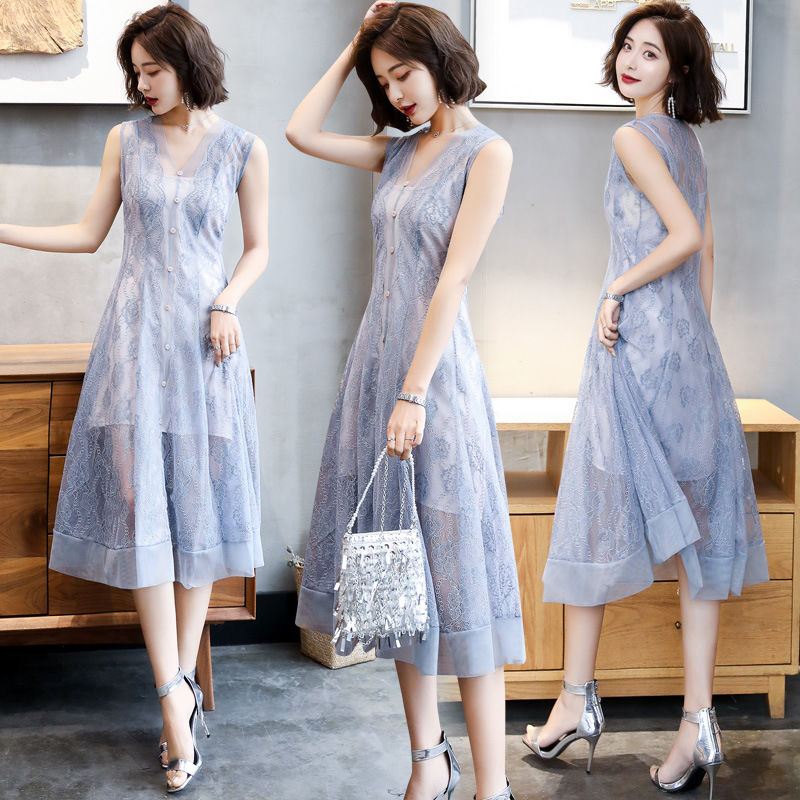 真刷新了我的认知!这连衣裙真能改变我的气质，洋气清新美丽吸睛