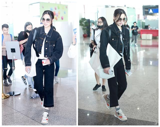 流量小花纷纷背起帆布包，宋佳苗苗帅气有范，宋轶张天爱显娇小