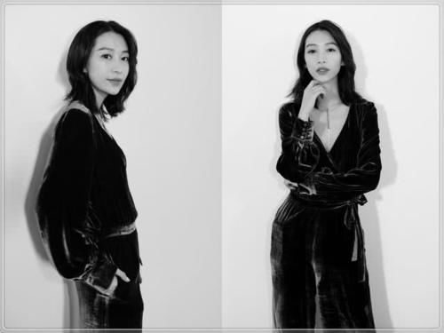 温雅还真是胆大,西装内只穿了件薄纱,网友:跟没穿有什么区别?