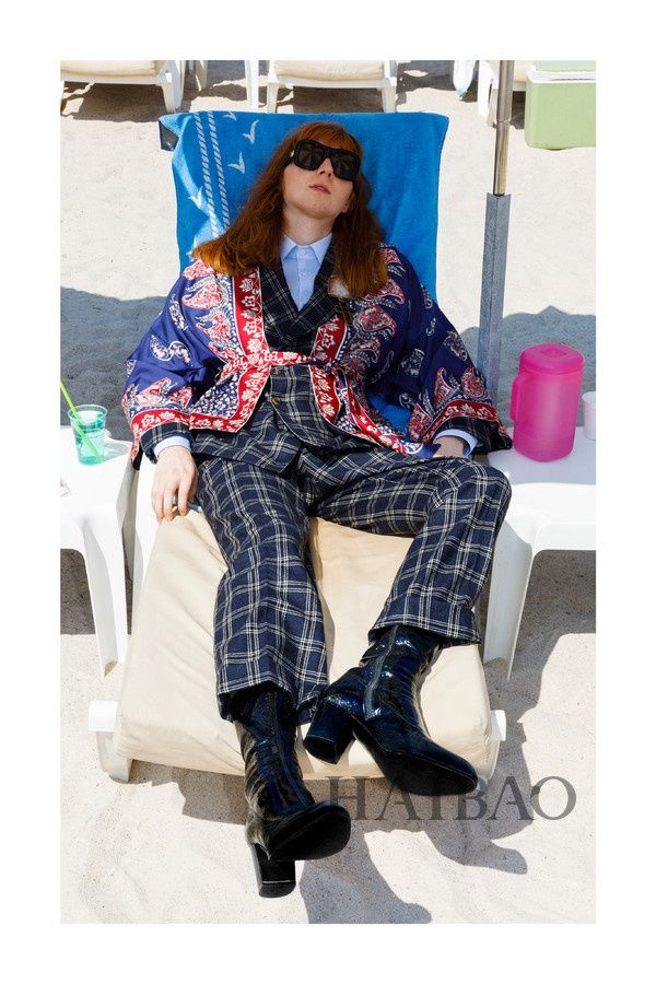 古驰  2019早春男士系列Lookbook:米开理心中的浮华世界!