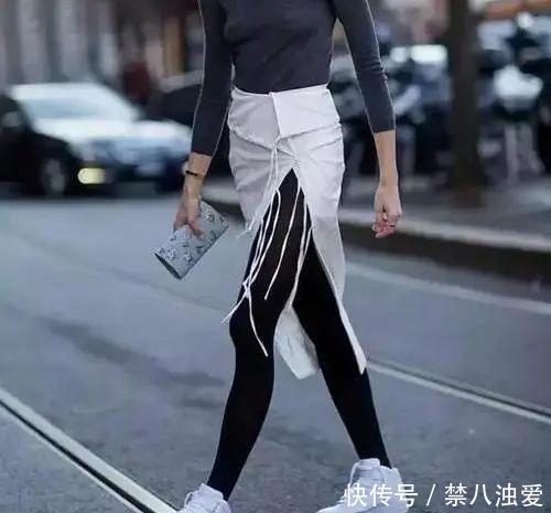  【紧身裤】春天卫衣、裙子可别再这么穿了，太土啦！