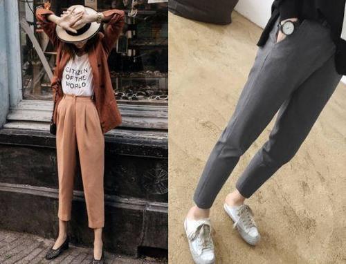 天气渐凉，下半身“肉”多的女人，这3种长裤尽量少穿，太显矮！