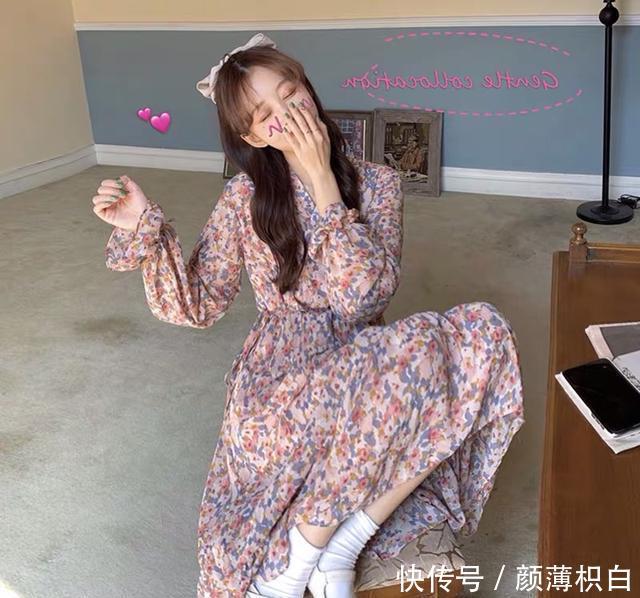  「穿搭」让人一见倾心的连衣裙，自带森系元气风，穿上就不想脱下来了