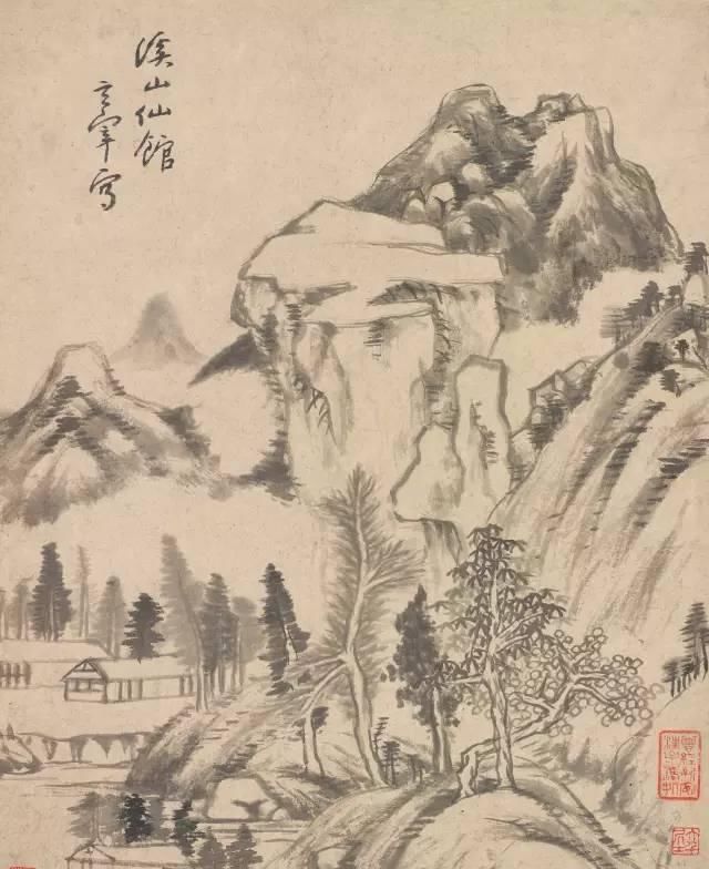 『作品』他在中国艺术史上的地位, 就像梵高在西方艺术史上的地位一样。