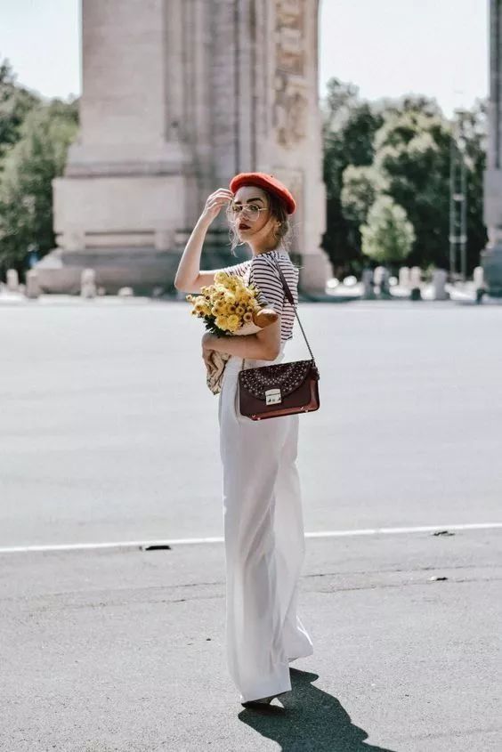 倪妮的这3条阔腿裤我可以穿一夏天，太好看!!