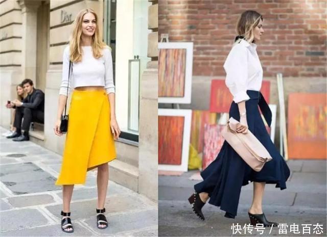  『不规则半裙』为什么同样是露腿，别人总是比你优雅和高级