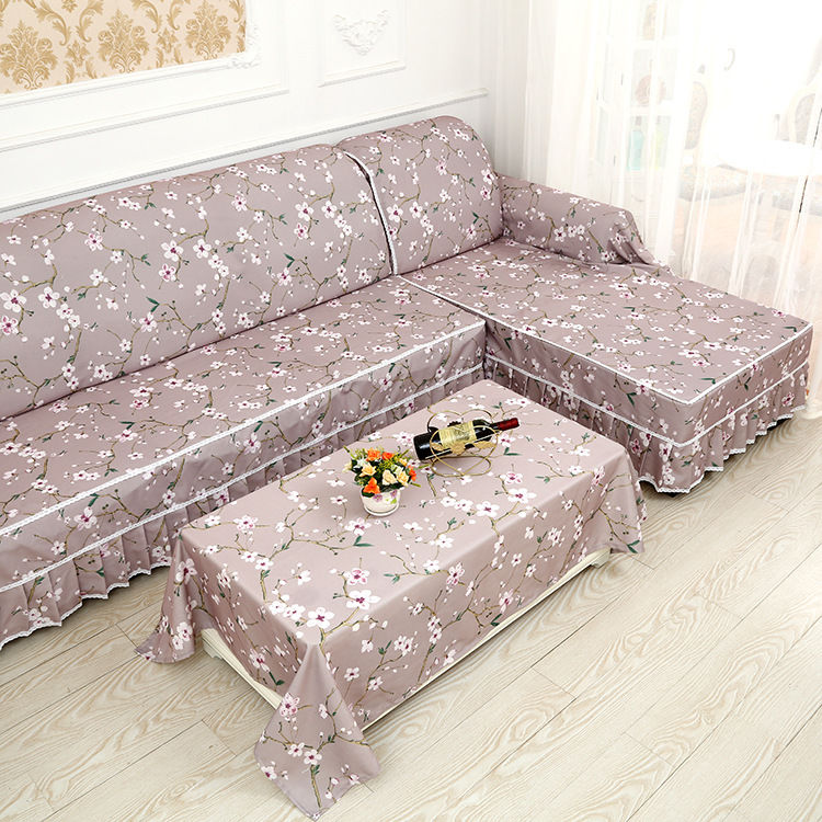 别傻傻用床布盖沙发，太土了!如今流行这样的新花样，耐用还美观