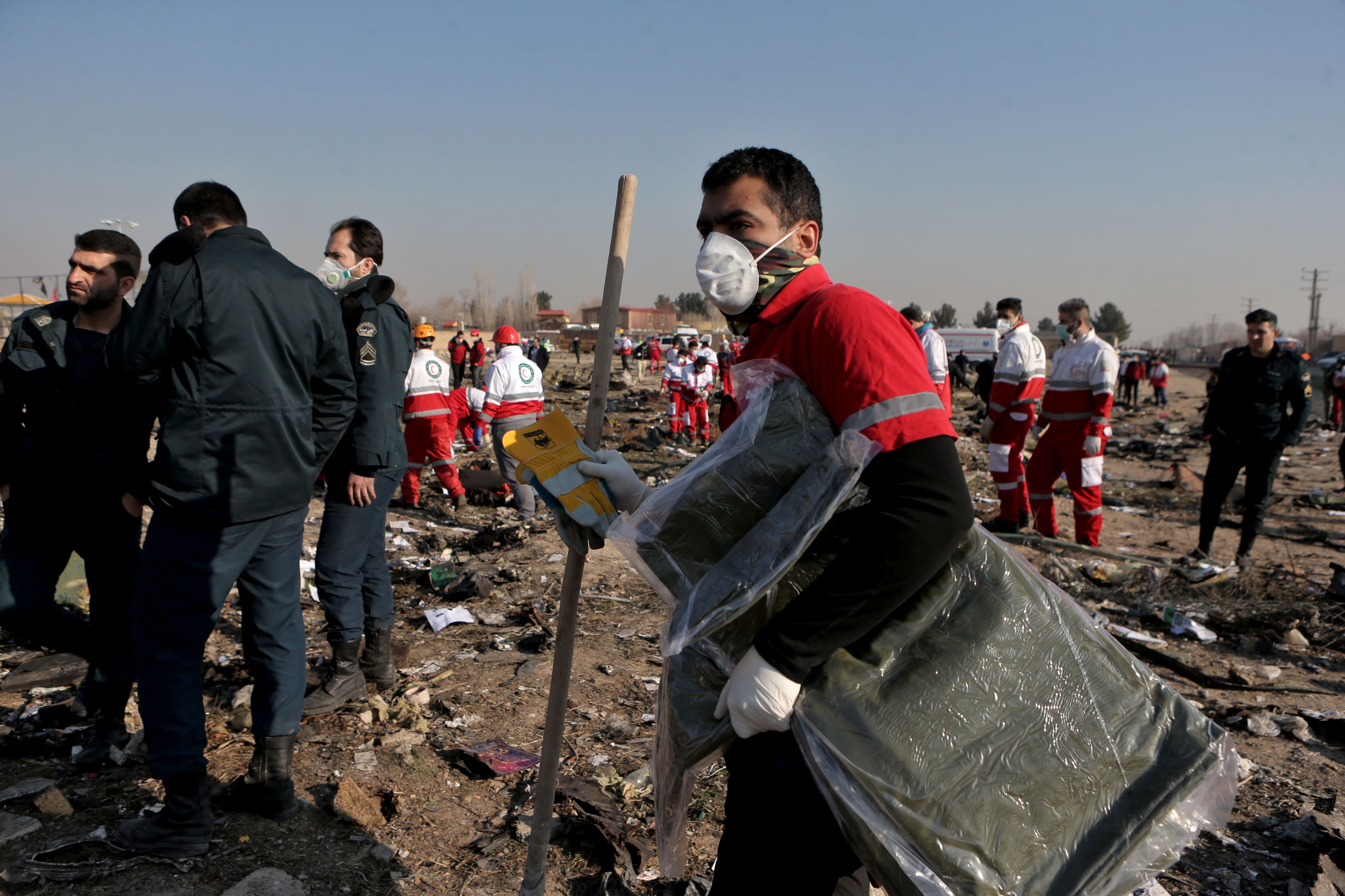 乌克兰客机在伊朗坠毁