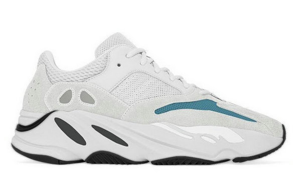  【湖蓝】湖蓝点缀！YEEZY BOOST 700鞋款全新纯白色系配色
