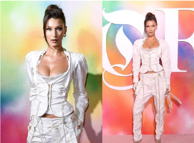 欧美“网红”超模扎堆时装周, 束腰透视装, 撞衫郑秀文