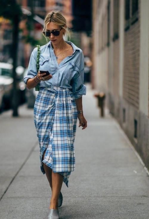  「踩上一双」牛仔穿腻，破洞也不觉得潮了？可能是你不知道这些chic穿搭