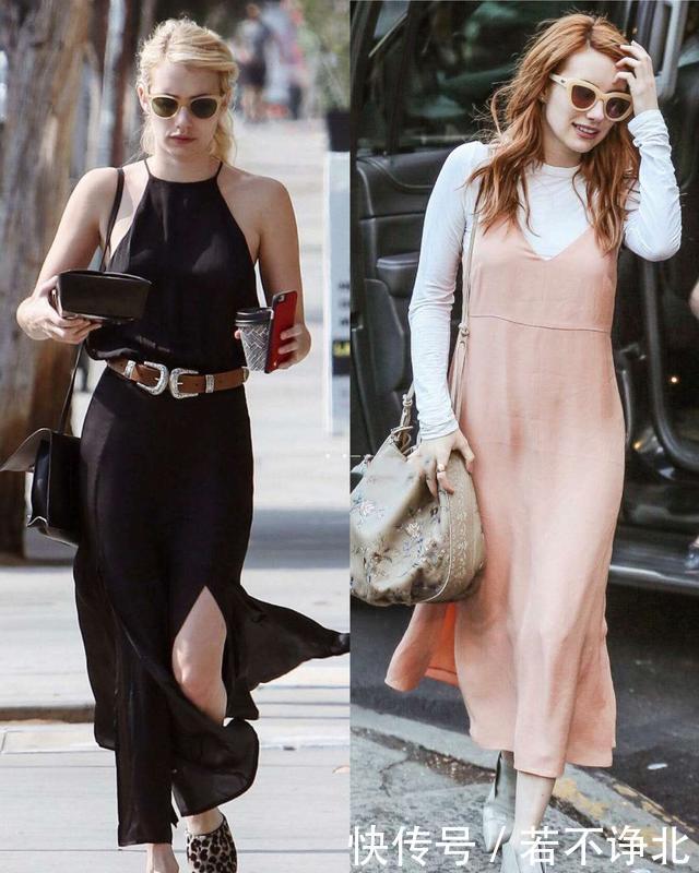 『EmmaRoberts』春季穿平底鞋如何搭配显高显瘦又时髦?跟EmmaRoberts学就对啦!