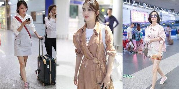 佟丽娅嫌短裤太紧，故意从侧边剪到大腿根，这种穿法还真没见过